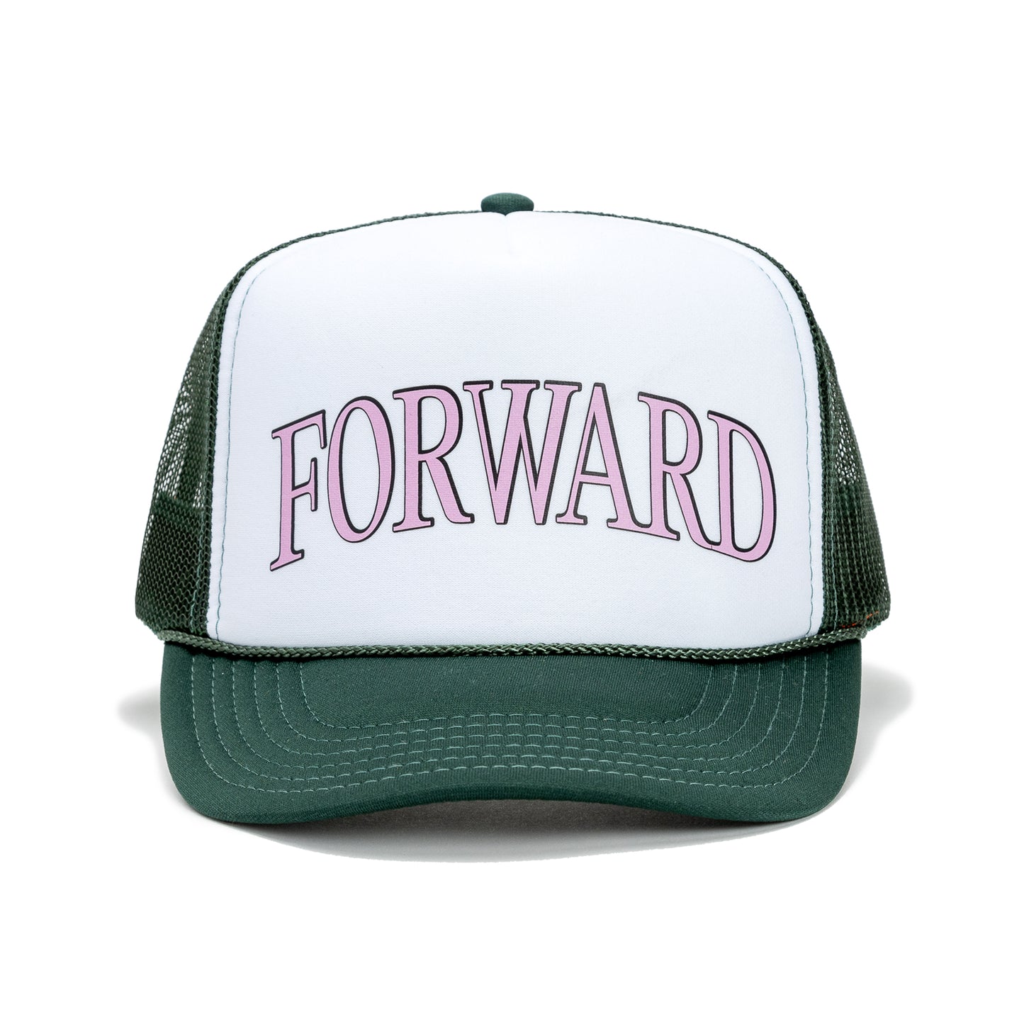 Arch Trucker Hat - Dark Green