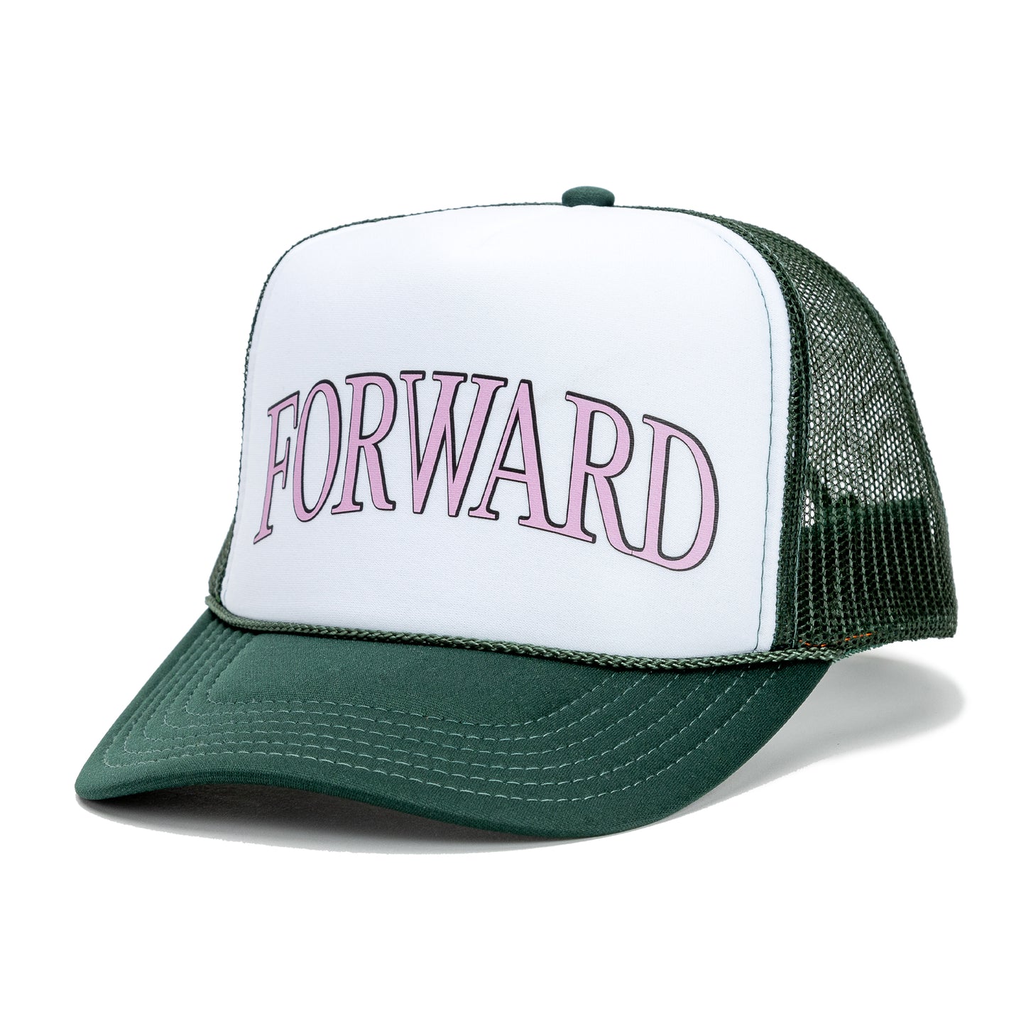 Arch Trucker Hat - Dark Green